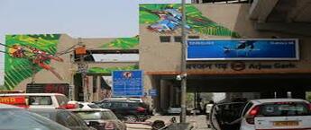 Arjangarh Metro Station Advertising in Delhi, Best Back Lit Panel metro Station Advertising Company for Branding